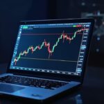 belajar-dasar-trading-pemula-chart-laptop