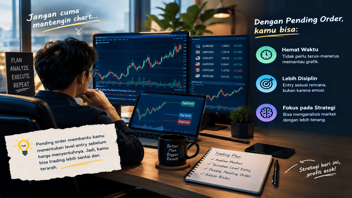 1. trader-menganalisis-chart-forex-pending-order