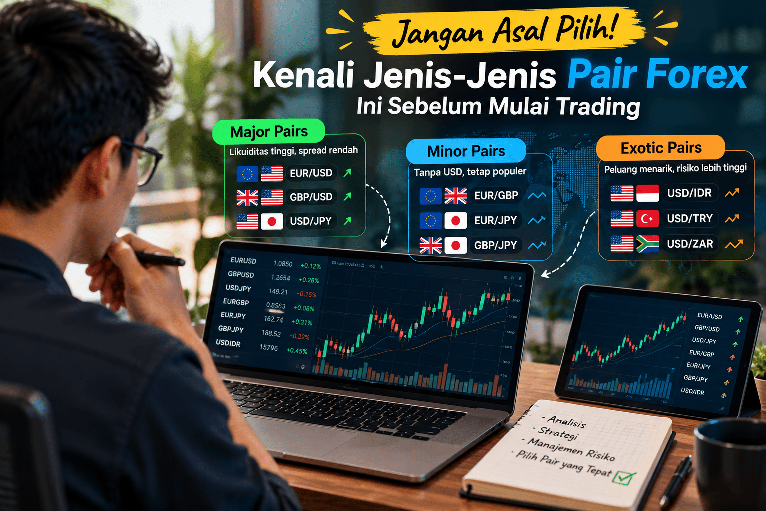 1. trader-menganalisis-grafik-forex