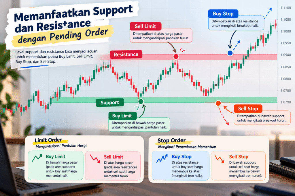 2. ilustrasi-candlestick-support-resistance-forex