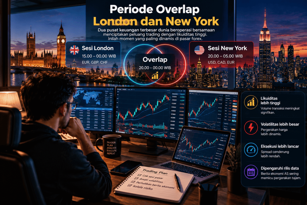 2. trader-memantau-grafik-overlap-london-new-york